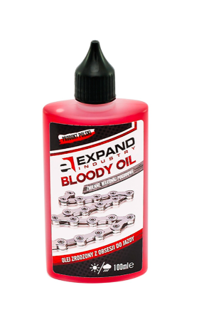 Olej do łańcucha Expand Bloody 100 ml warunki zmienne (1)