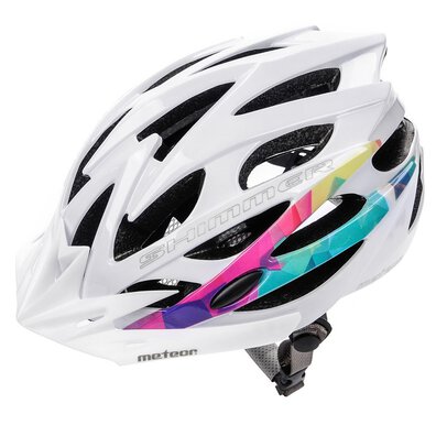 Kask Rowerowy Meteor Shimmer M 55-58cm White